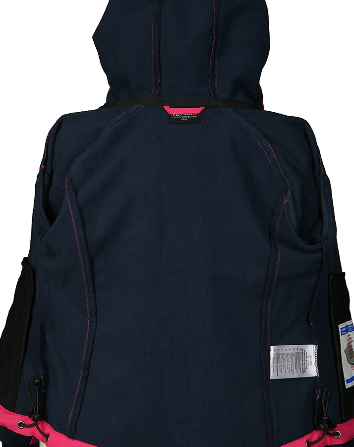 Softshell-Jacke GIRLS KRISTIANSAND in navy/pink