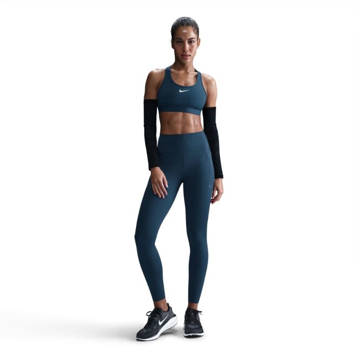 Nike Dame Lange tights Dri-Fit Swift high-Waisted Tights Blå