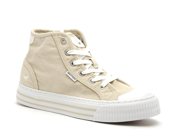Mustang boots bottine femme 1420504 beige