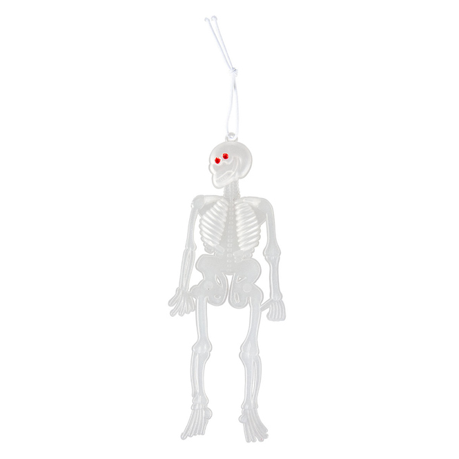 Dekohänger - Leuchtskelette - ca. 15 cm - 8 Stück