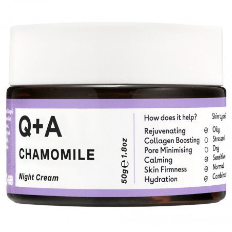 Q+A Chamomile Night Cream