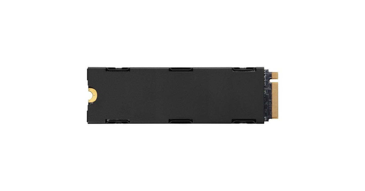 CorsairMP600 PRO LPX, 1 TB SSD  (Zwart, CSSD-F1000GBMP600PLP, M.2 2280, PCIe 4.0 x4)