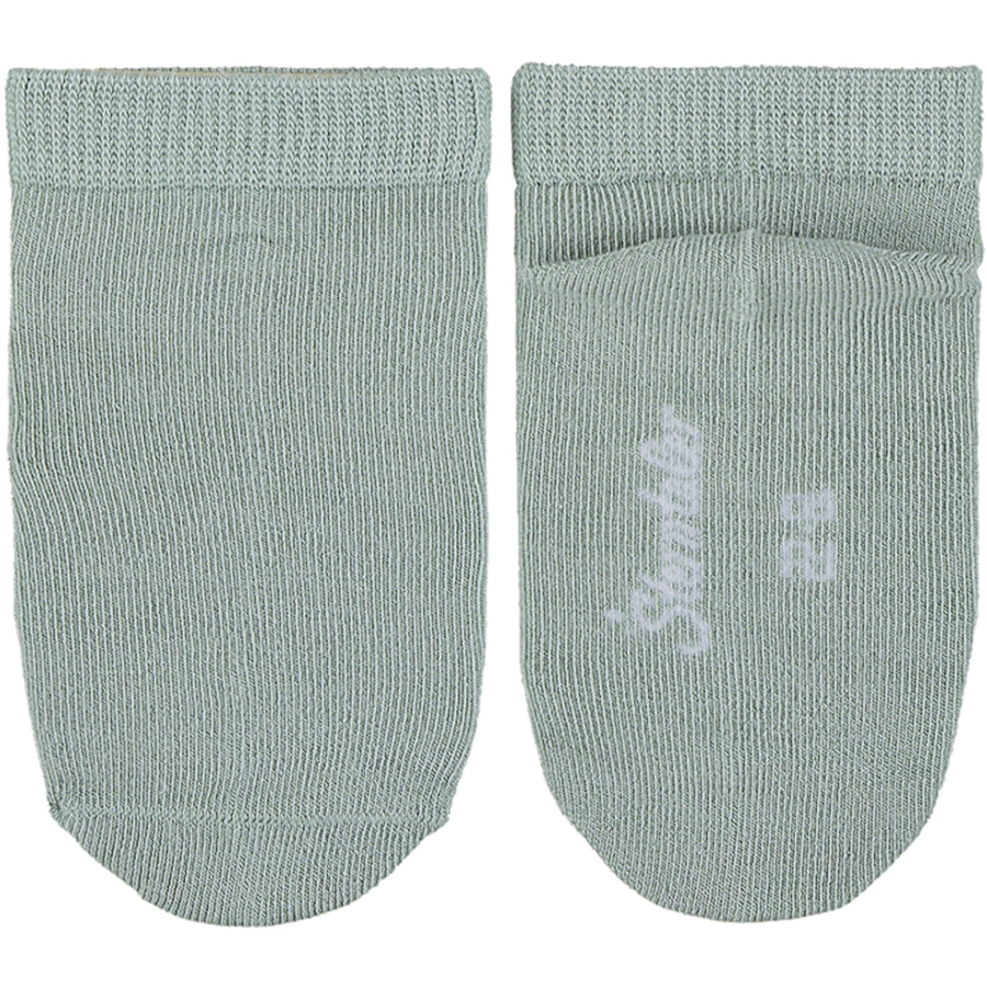 Sterntaler Sneaker-Söckchen uni, 3er-Pack mittelgrün