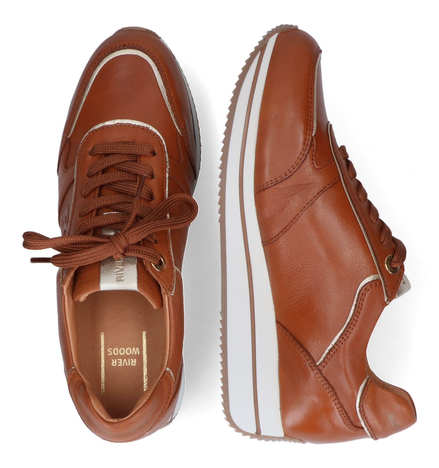 Sneakers cognac