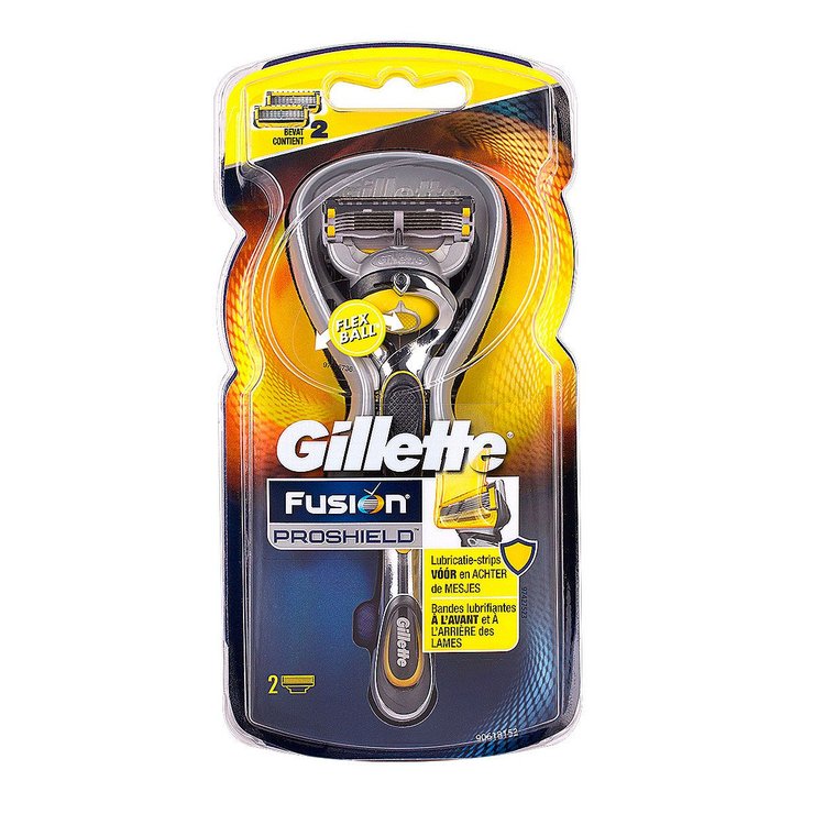 Rasoir Fusion Proshield + 2 recharges