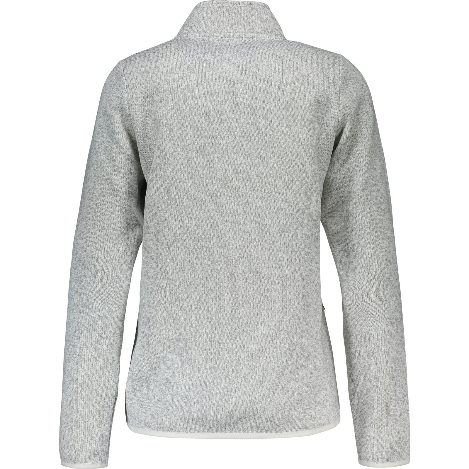 Sherpa Damen-Strickfleceejacke Kali L, hellgrau