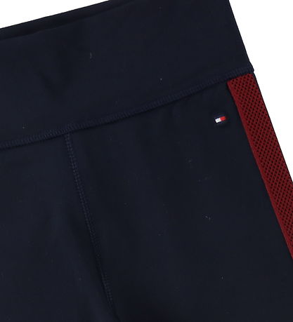 Tommy Hilfiger Leggings - Global Stripe Sport - Desert Wolke