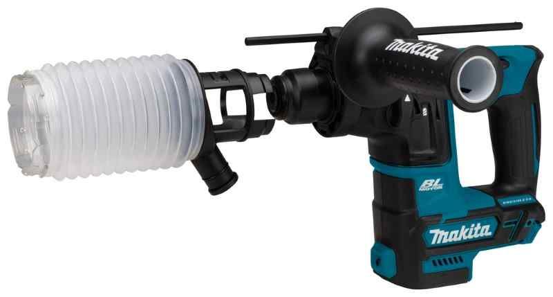 Makita HR166DSMJ 12V Max Boorhamer set (2x4.0Ah) in Mbox met stofafzuiging