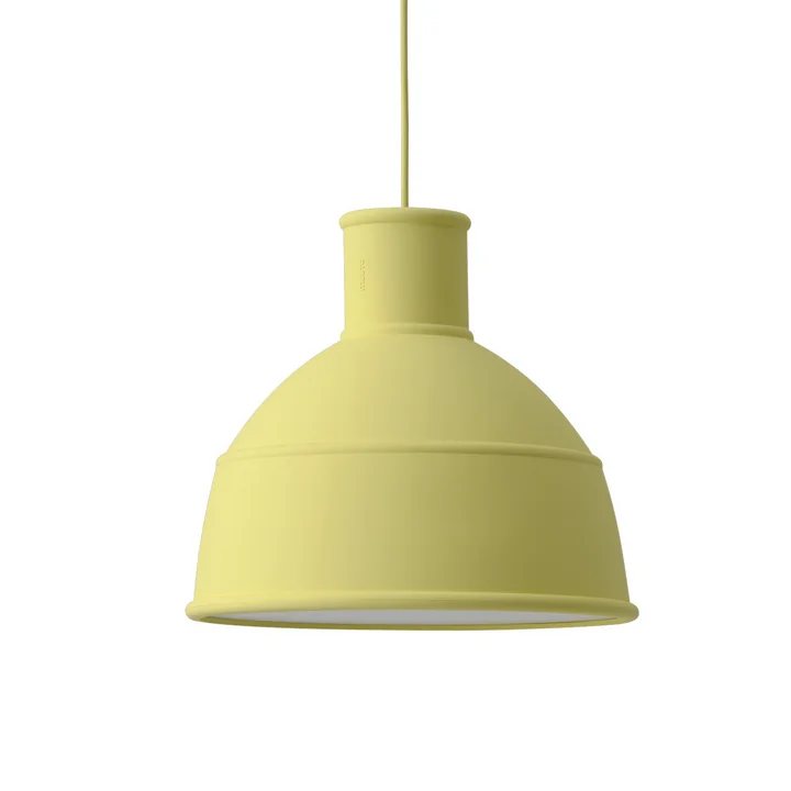 Muuto - Unfold Pendelleuchte, hellgelb
