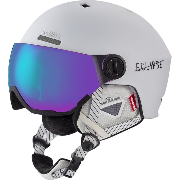 Casque de ski CAIRN ECLIPSE RESCUE MAT WHITE BLUE IUM