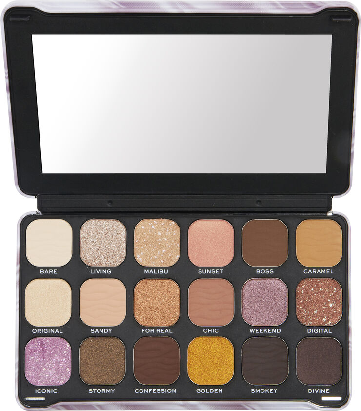 Revolution Revolution Forever Flawless Shadow Palette Nude Silk