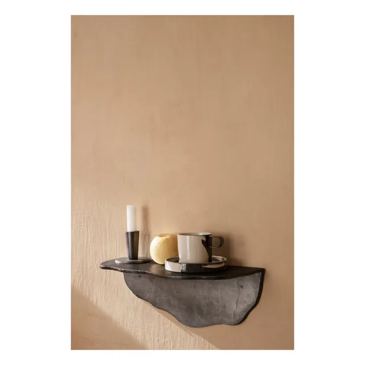 Ferm Living Tasse Inlay avec soucoupe | Gris