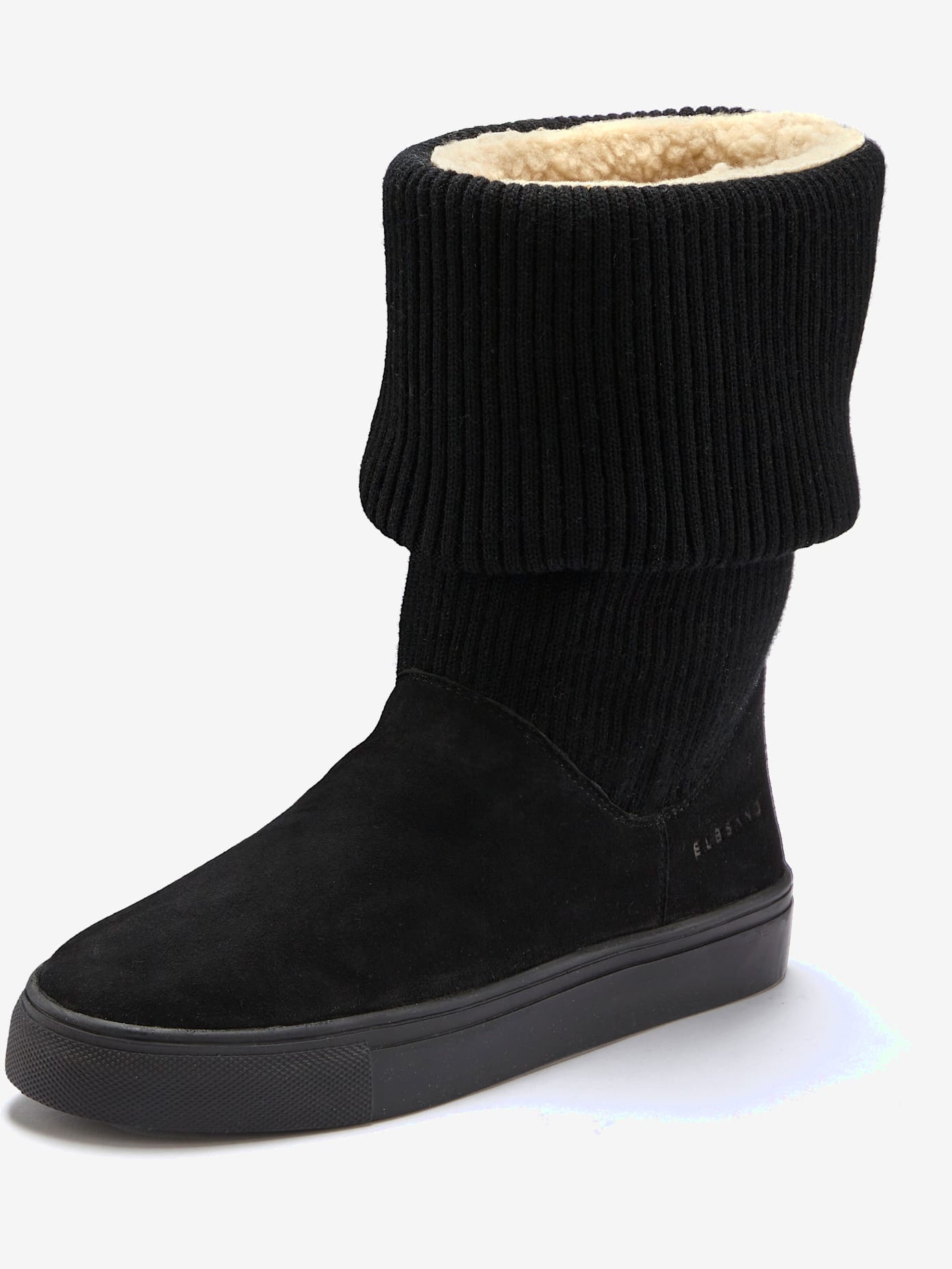 Botte d'hiver bottes confortables composées de cuir