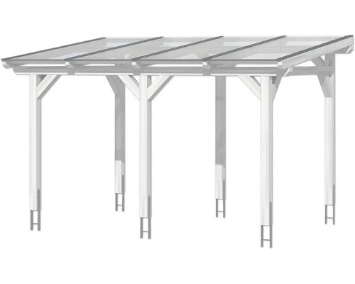 SKAN HOLZ Siena terrasoverkapping 434x250 cm wit
