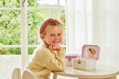 Barbo Toys Smykkeskrin med Spilledåse Enhjørning Lillie & Ellie