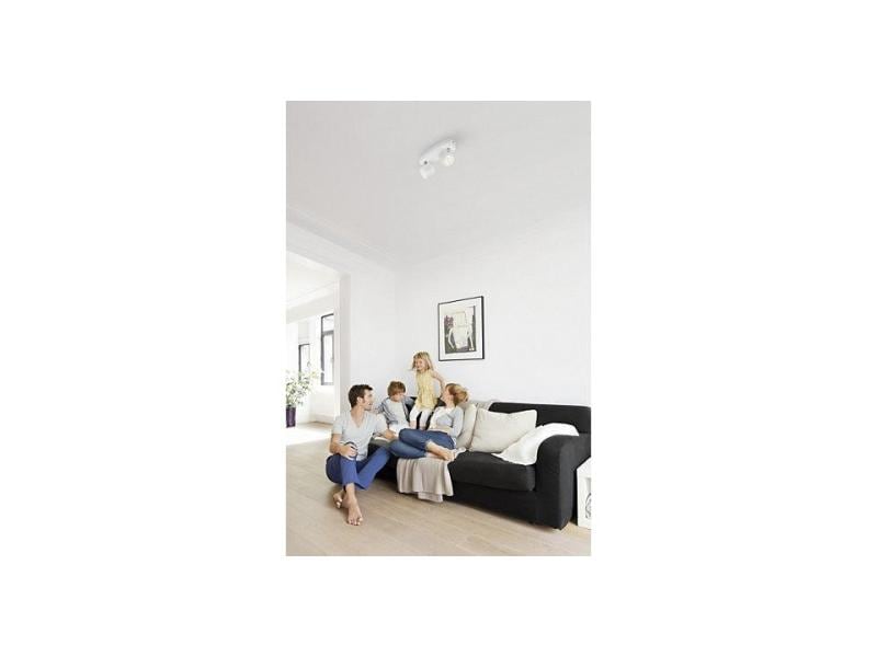 Philips Aufbauspot myLiving Star 56242/31/16 Weiss Deckenspot mit beweglichen Leuchtenköpfen
