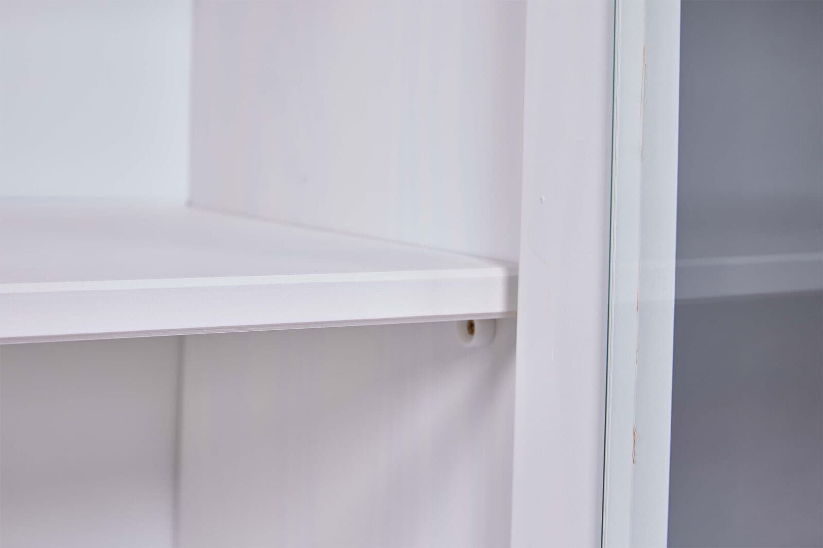 Vitrine Jacob Kiefer massiv lackiert 90 x 190 x 38,4 cm