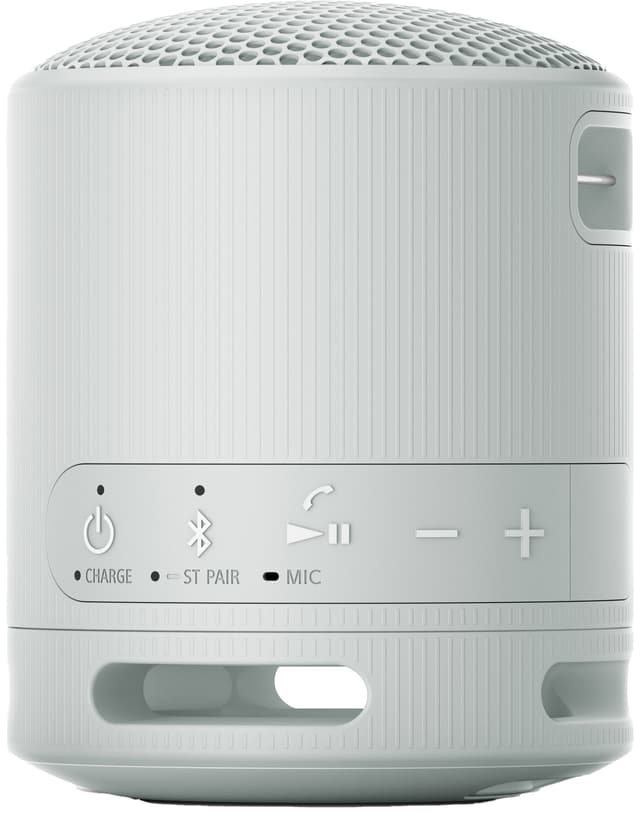 Sony SRS-XB100 trådløs bærbar højttaler (lysegrå)