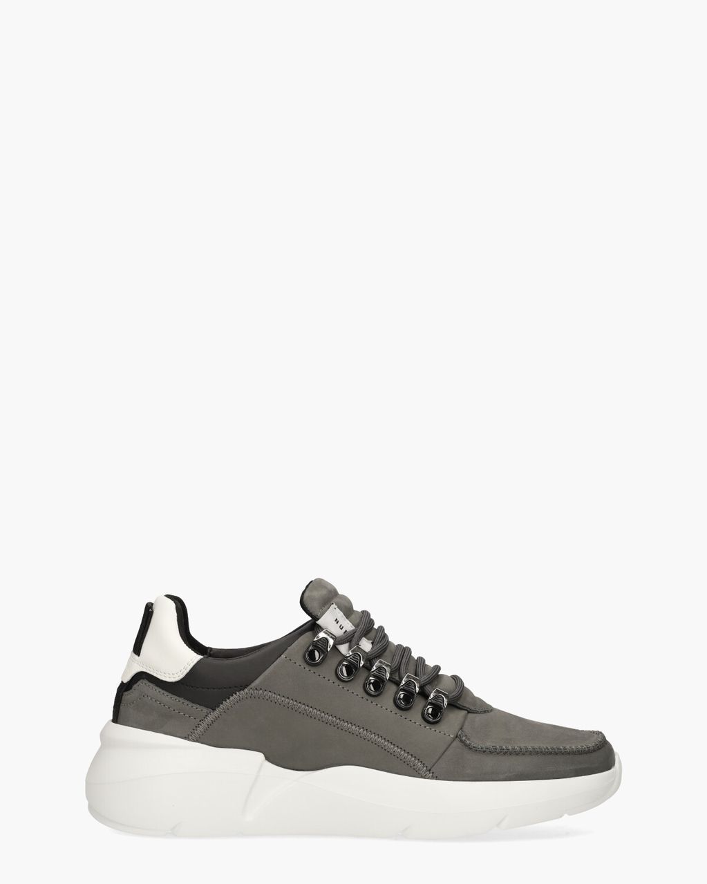 Nubikk Roque Roman Donkergrijs Herensneakers