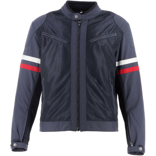 Helstons - Blouson Monaco Air Tissu Mesh Bleu