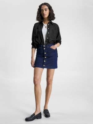 Camisa oversized com bolso de voile