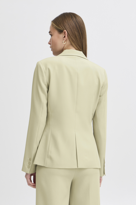 Ichi groene dames blazer