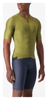 Maillot à Manches Castelli Espresso Homme Vert