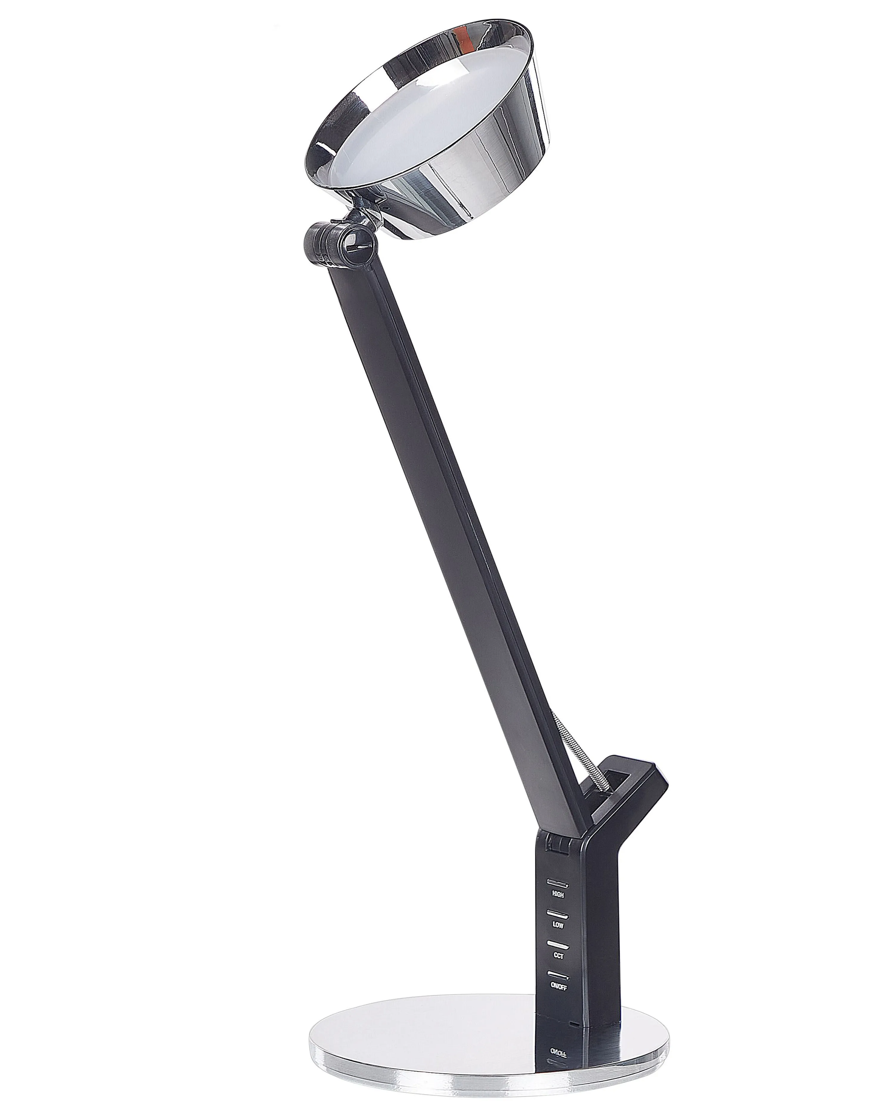 LED bureaulamp CHAMAELEON met dimmer Metaal Zilver