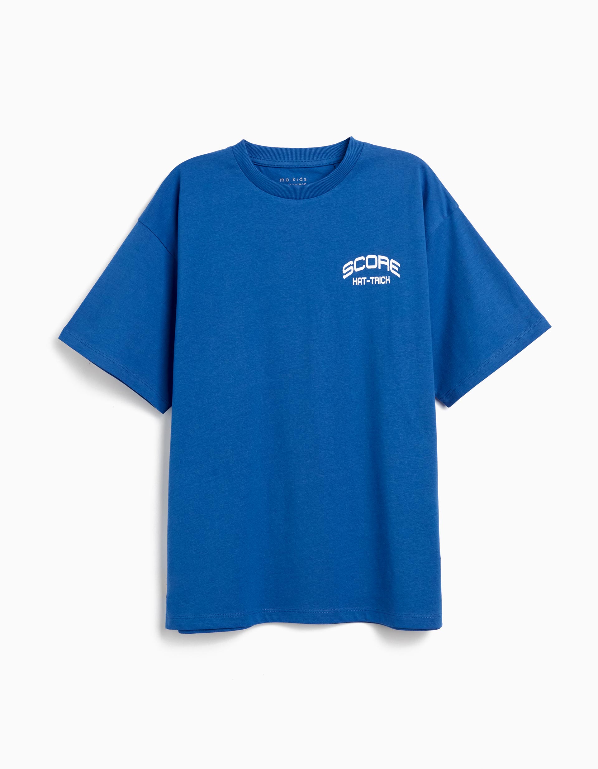 T-shirt Print, Menino, Azul