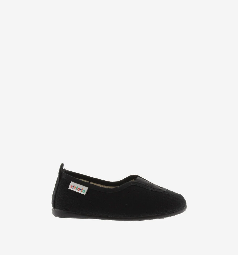 GIMNASIA TOILE BIO Baskets sport pour femme NEGRO