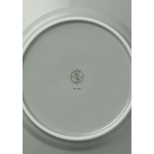 Lyngby Porcelæn Rhombe Earth Frokosttallerken, Moss, Ø21 cm