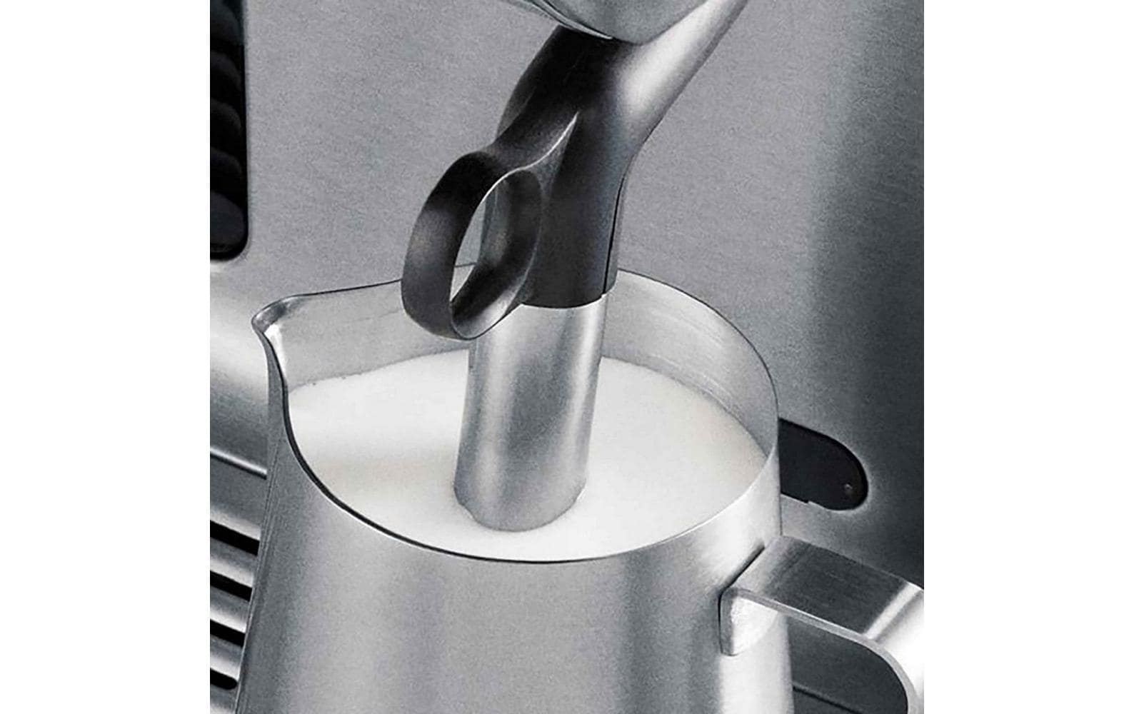 Siebträgermaschine Barista Pro Schwarz/Silber<br>Espressomaschine
