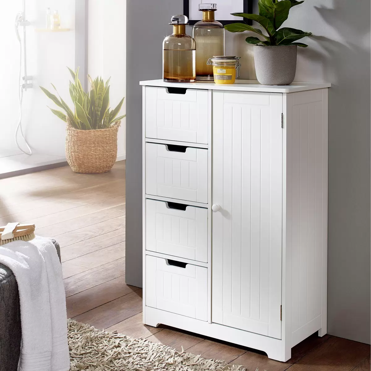 Badschrank Luis weiss