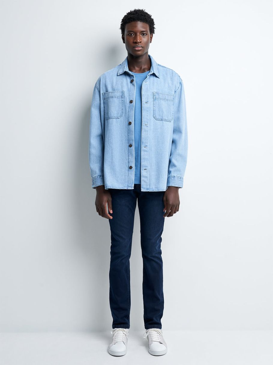 Tee-shirt en coton supima® uni