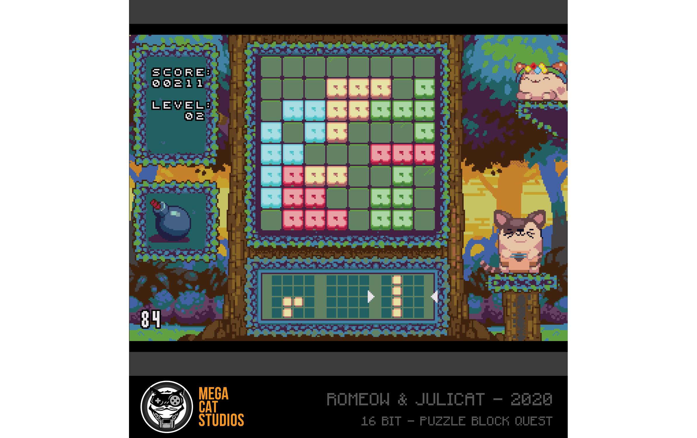 Mega Cat Cartridge 2Nostalgische Retro-Spiele