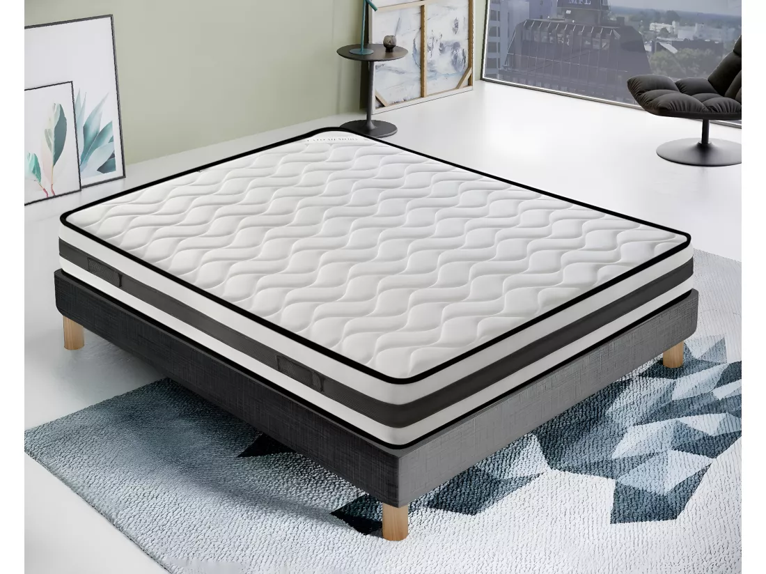 Matelas Waterfoam - Haute Densité - Haut 20 Cm - Réversible 100x190 cm