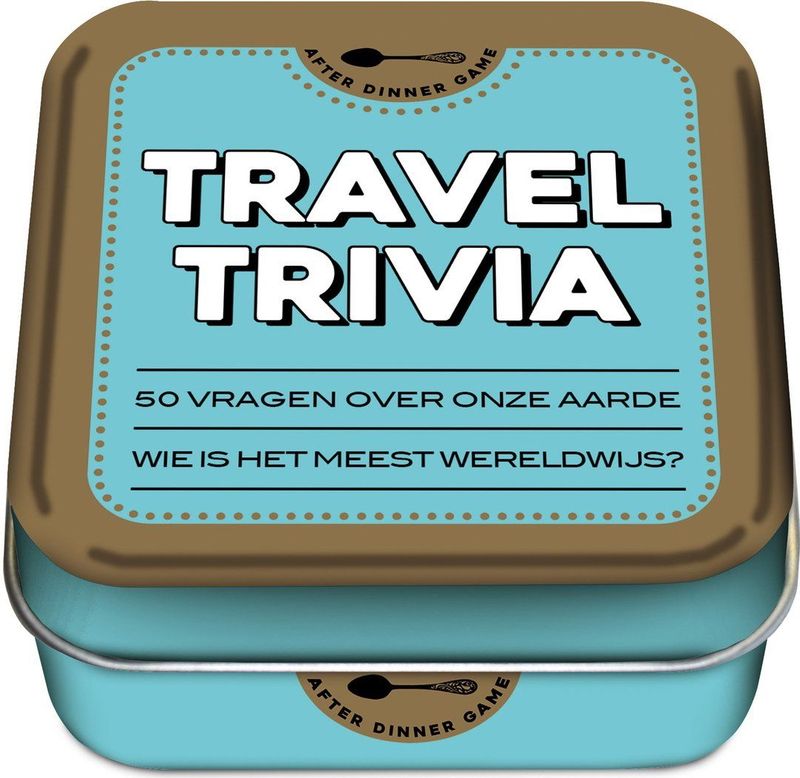 After Dinner Games - Travel Trivia - Kaartspel - Educatief - Spelers 18+