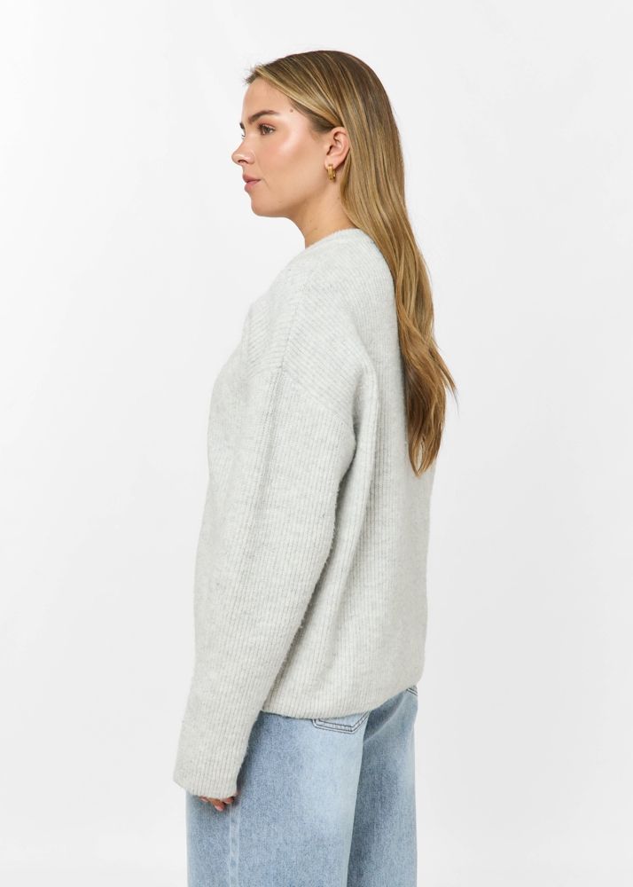 Eline vest lichtgrijs