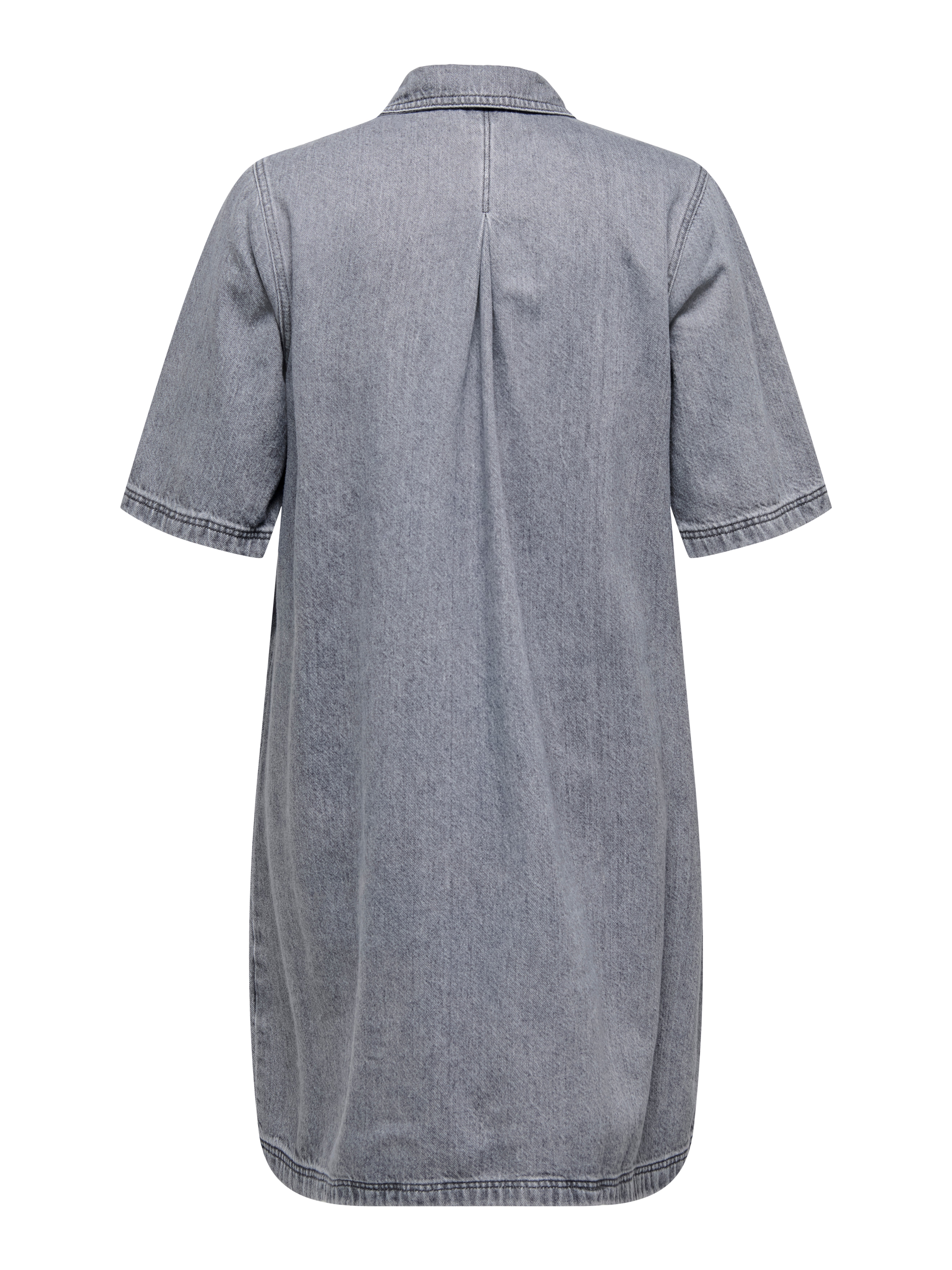 CARGRY Kurzes Kleid Grey Denim