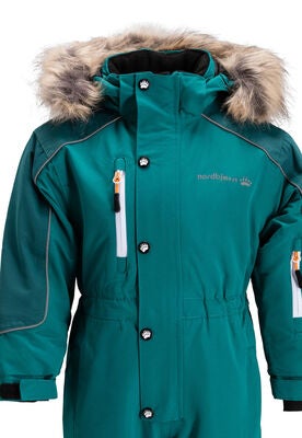 Nordbjørn Arctic Vinterdress, Petrol Green