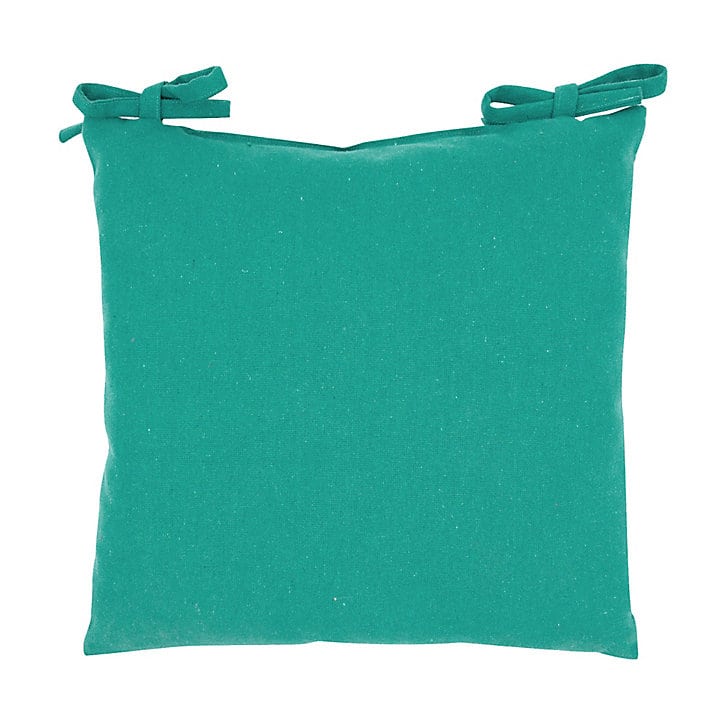 Galette de chaise coktail 40 x 40 cm bleu foncé