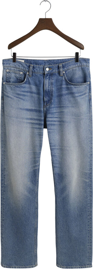 Gant GANT STRAIGHT FIT JEANS Semi light blue vintage