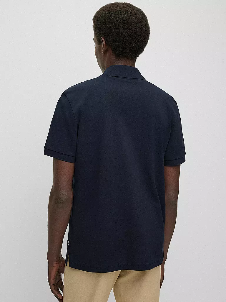 BOSS Poloshirt Regular Fit PALLAS blau