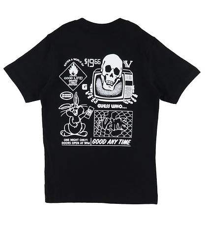 Vans T-shirt - Crazy Eddy - Sort