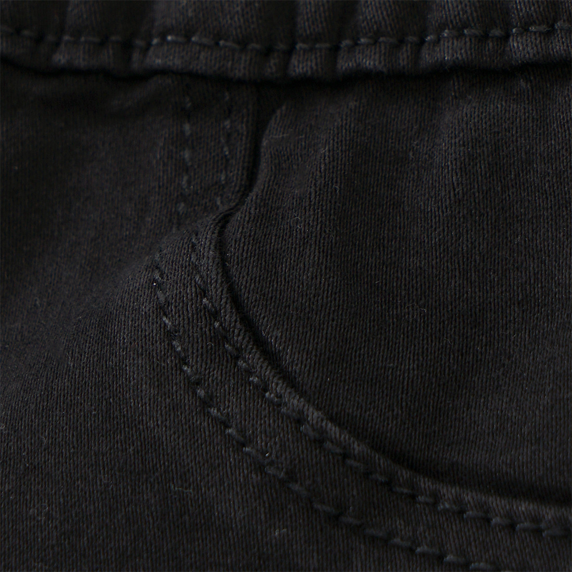 Famy 2 Mädchen Jeggings mit Stretch-Bund dunkelgrau / schwarz