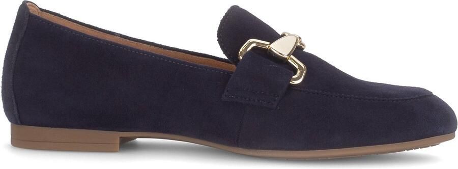 Gabor 211 Loafers Dames Instappers Blauw