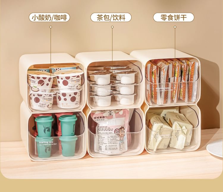 Fenmo - Kunststof ladekast/bureau-organizer / set