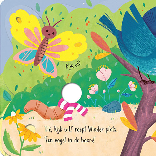 Uitgeverij usborne voelboekje wiebelende wormen