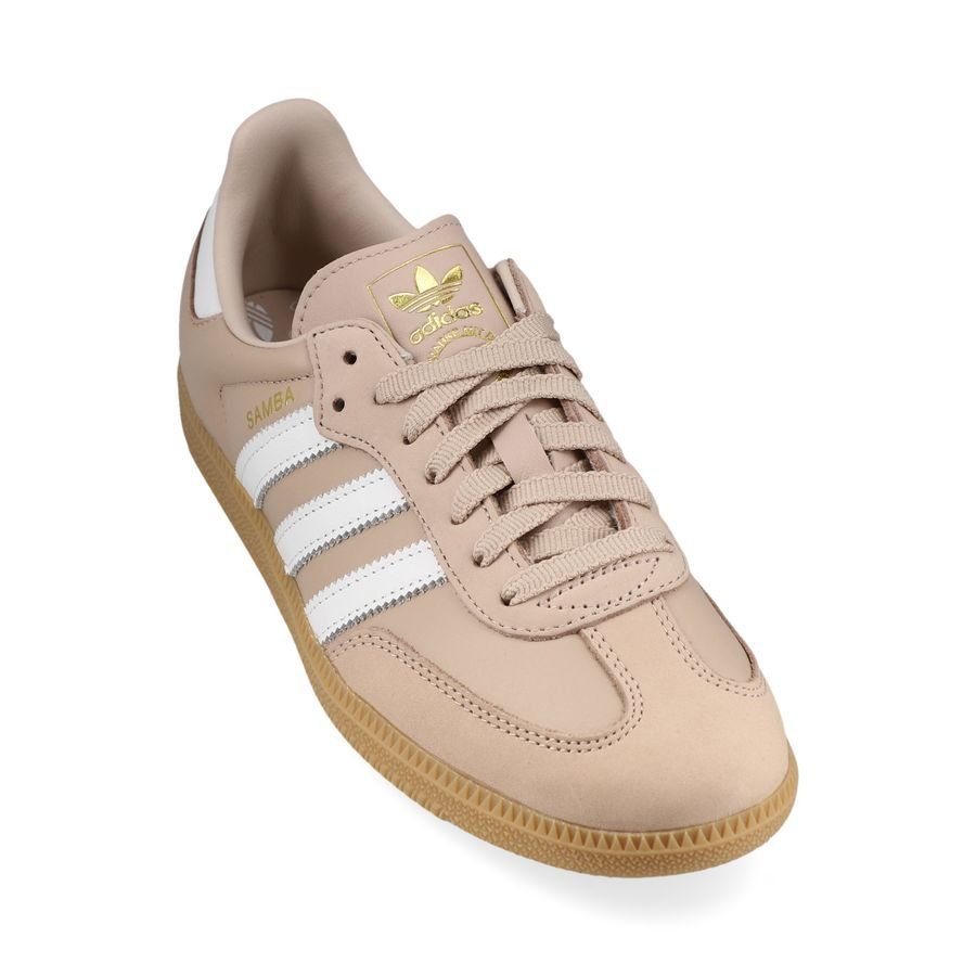 adidas Originals Samba OG - Taupe brume/Blanc/Doré Femme