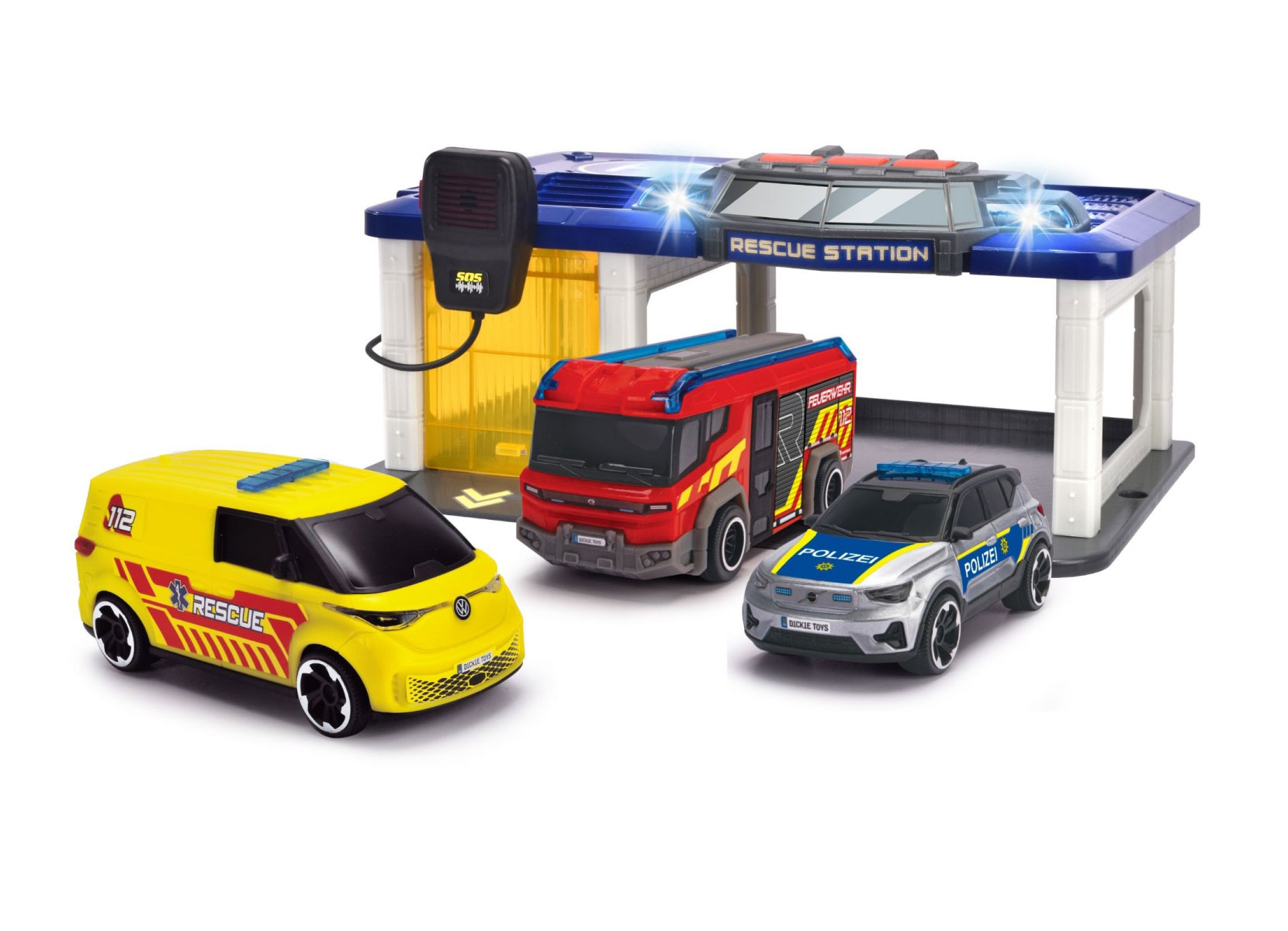 Dickie Toys Rettungszentrum 32,5x16x22,5cm